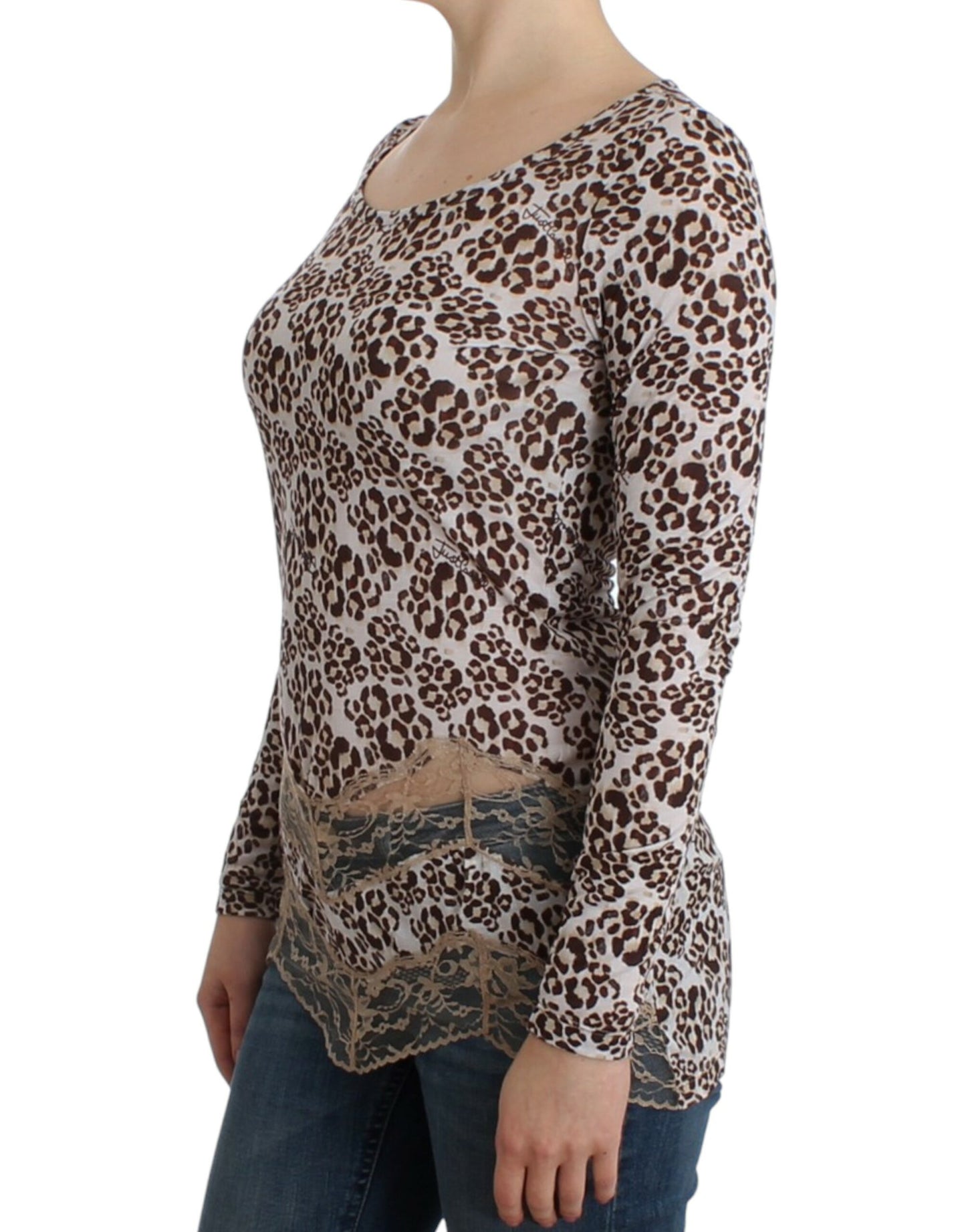 Elegant Floral Lace Longsleeve Top