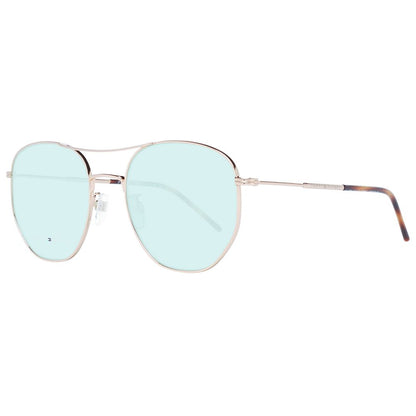Rose Gold Metal Sunglasses