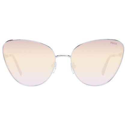 Silver Metal Sunglasses