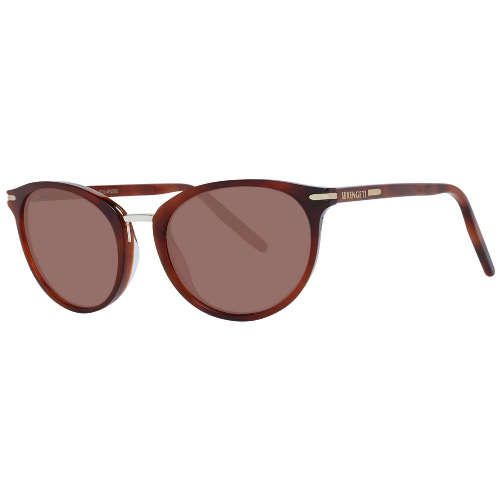 Brown Acetate & Metal Sunglasses