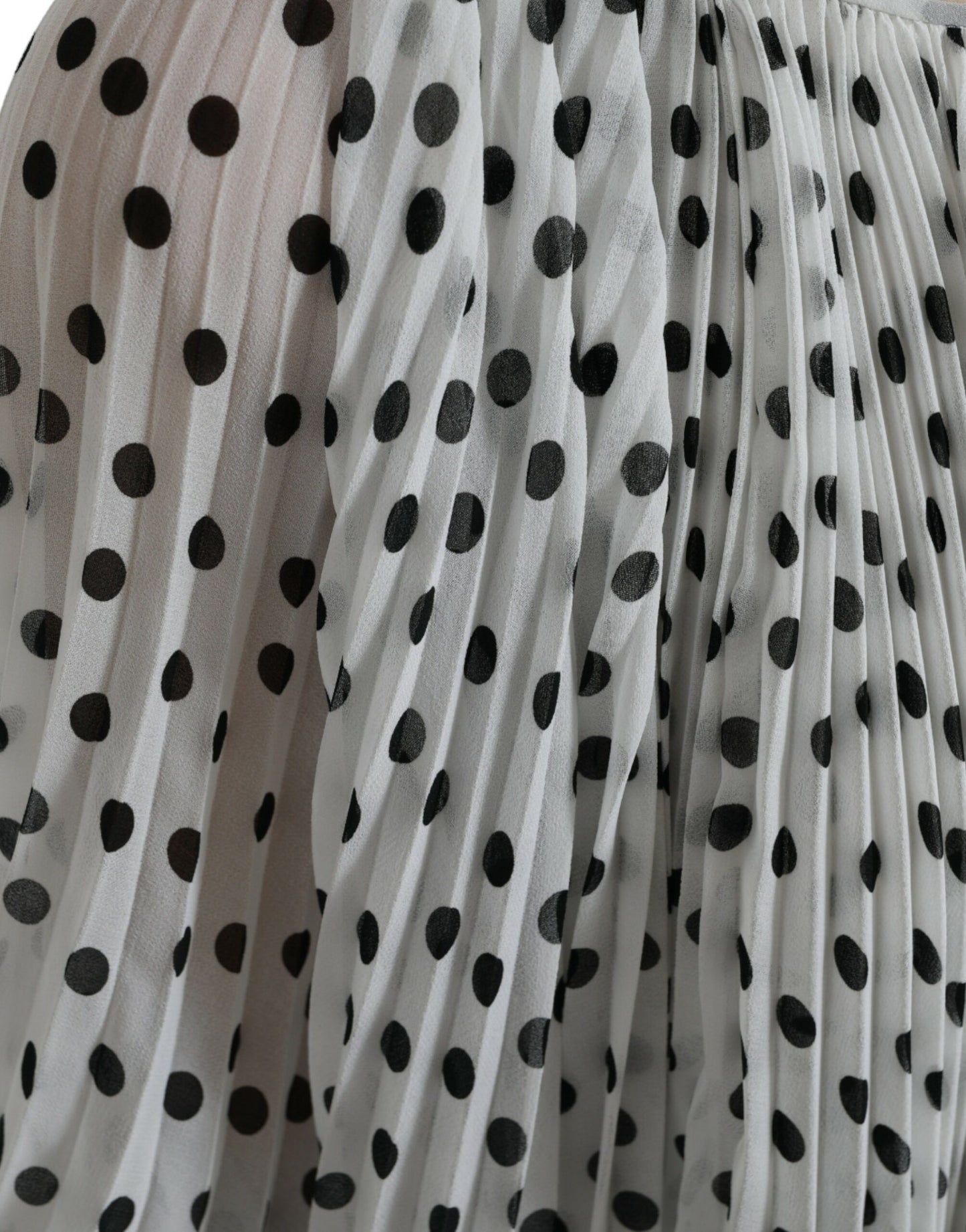 Elegant Polka Dots Maxi Dress