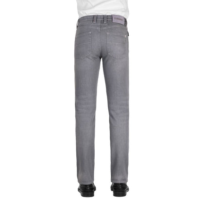 Gray Cotton Men's Jeans