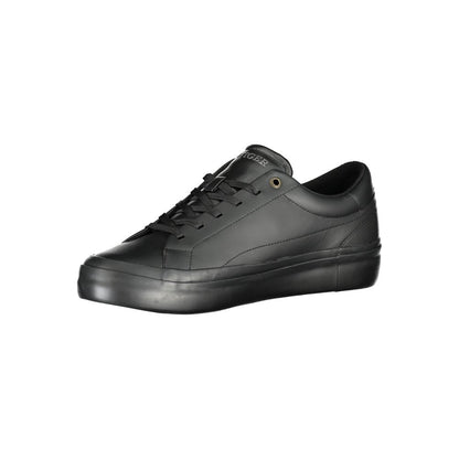 Black Polyethylene Men Sneaker