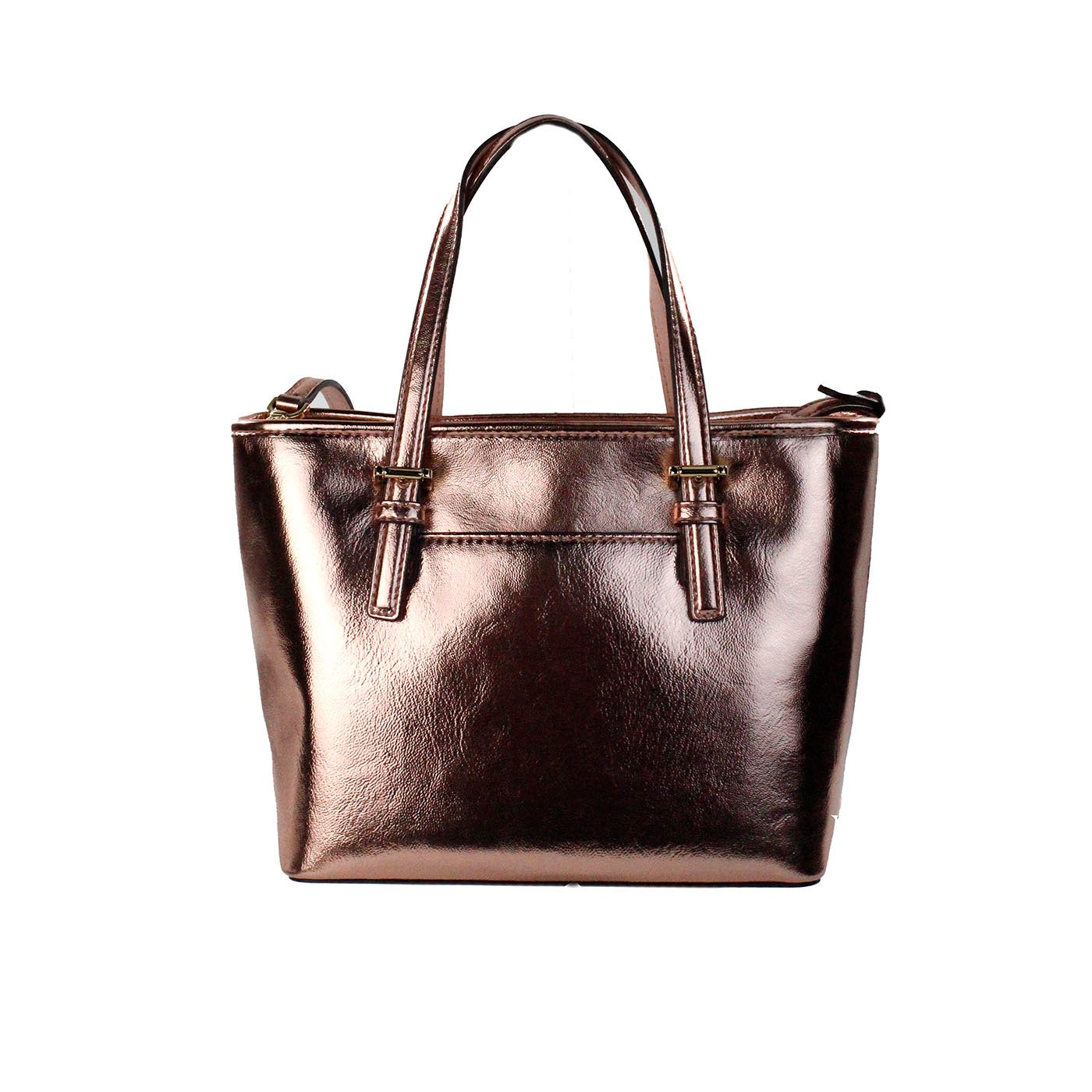 Jet Set Primrose Metallic XS Carryall Top Zip Tote Bag Purse