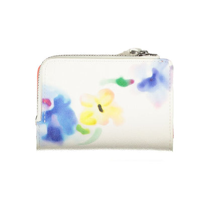 White Polyester Wallet