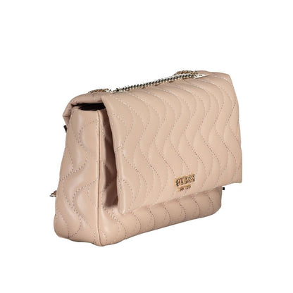 Pink Polyethylene Handbag