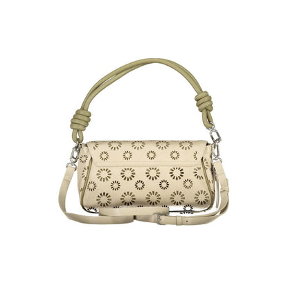 Beige Polyethylene Handbag