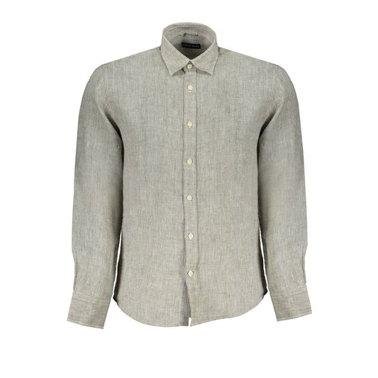 Gray Linen Shirt