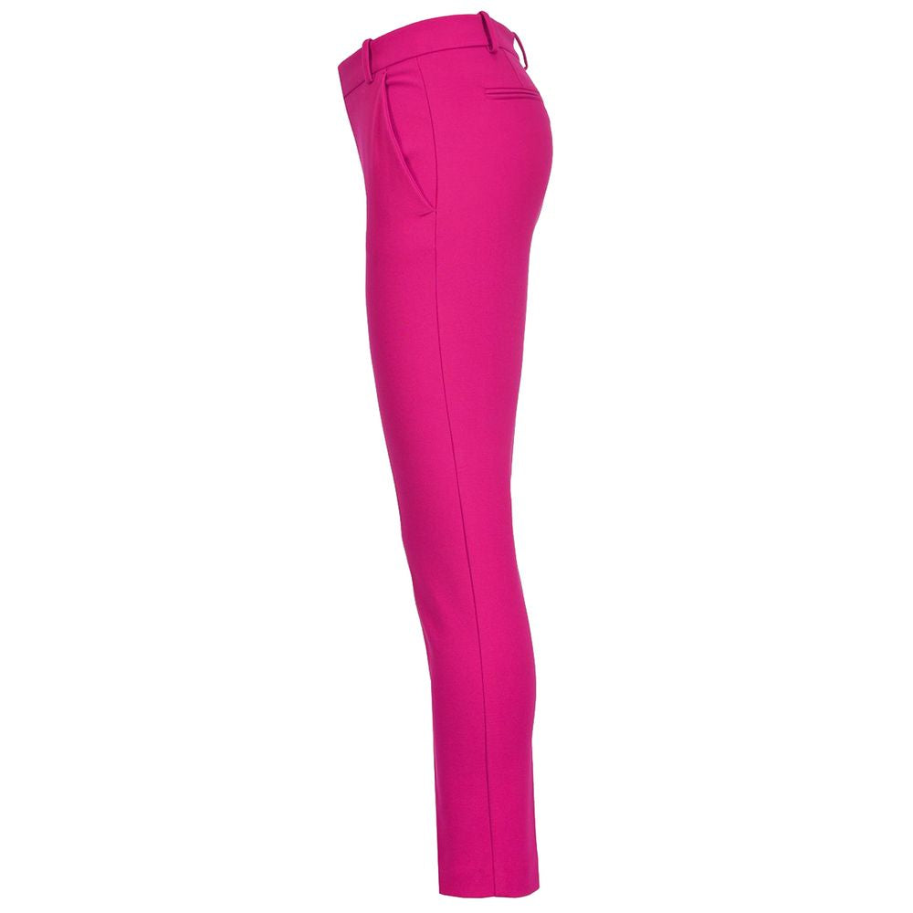 Fuchsia Viscose Jeans & Pant