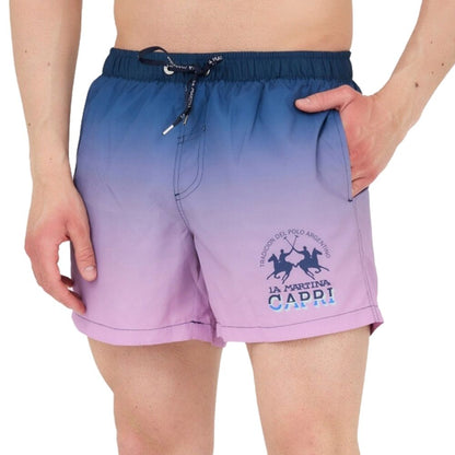 Dapper Multicolor Men's Boxer Swim Shorts