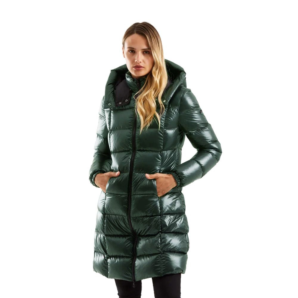 Elegant Long Women's Down Jacket