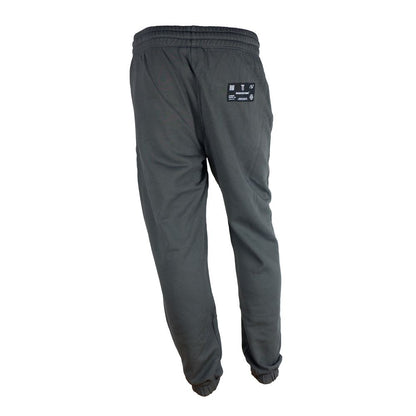 Gray Cotton Men Trouser