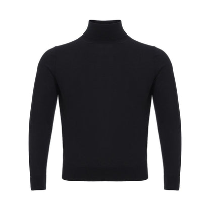 Italian Cashmere Luxury Black Sweater