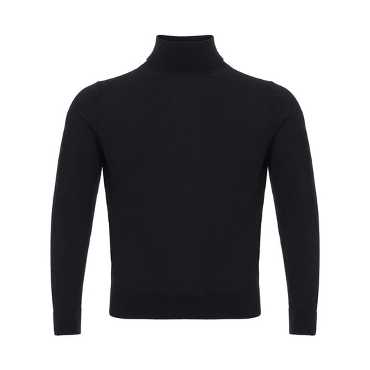 Italian Cashmere Luxury Black Sweater