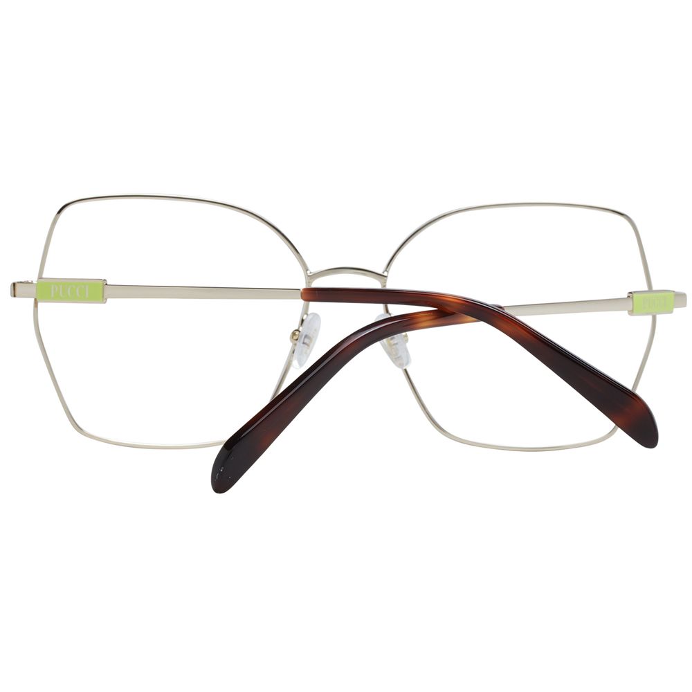 Gold Women Optical Frames