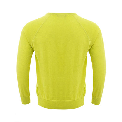 Sunny Yellow Italian Cotton Sweater