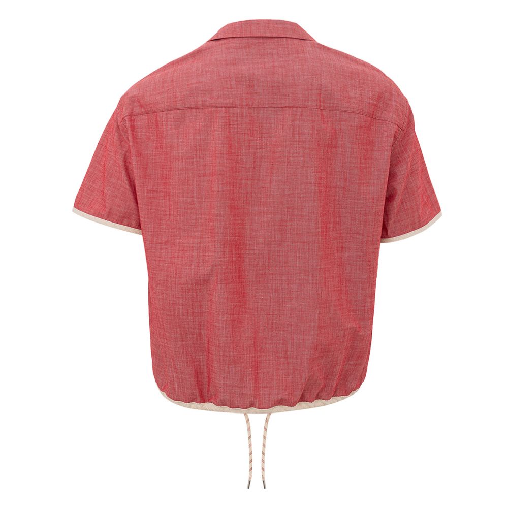 Crimson Cotton Classic Men's Shirt