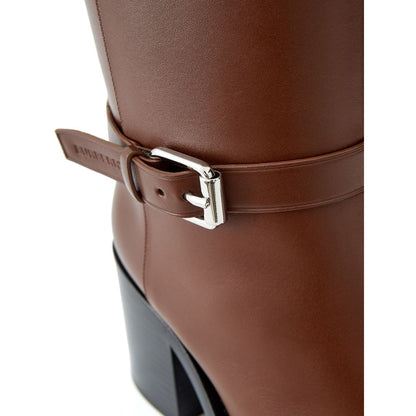 Brown Leather Boot