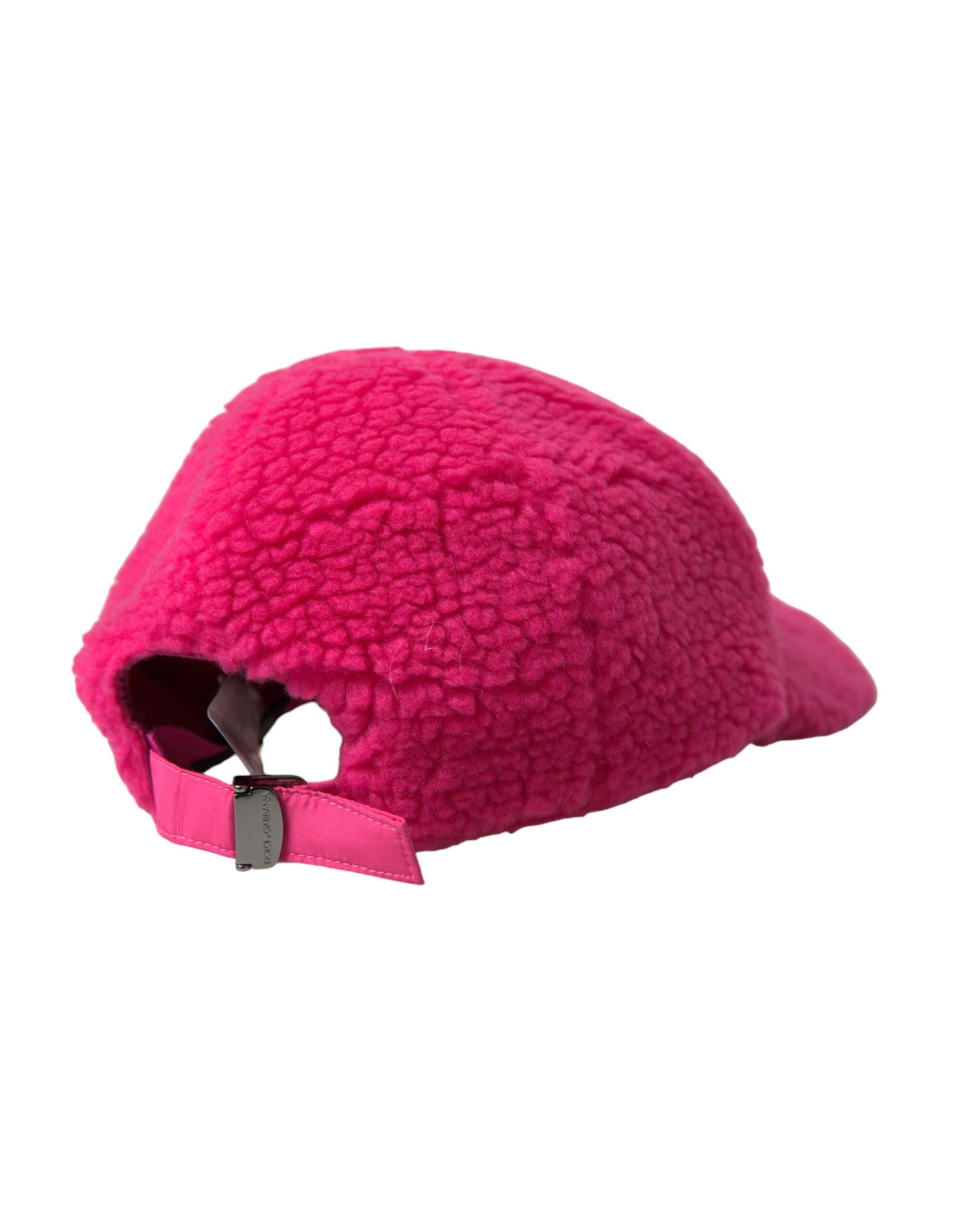 Pink Fleece Plush Baseball Hat Men