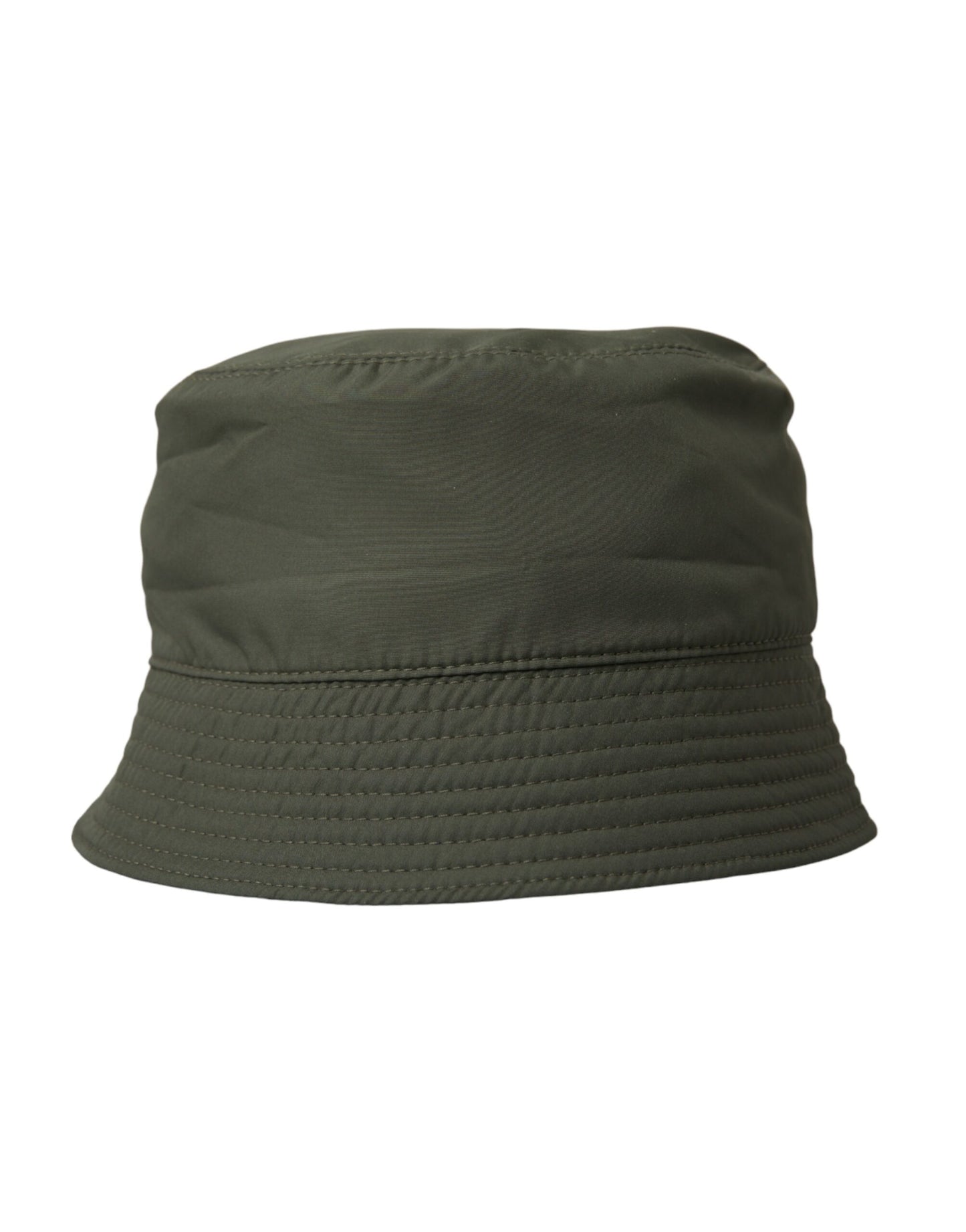 Army Green Polyester Cap Bucket Hat Men