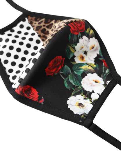 Multicolor Leopard Floral Elastic Ear Strap Face Mask