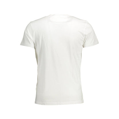 White Cotton Men T-Shirt