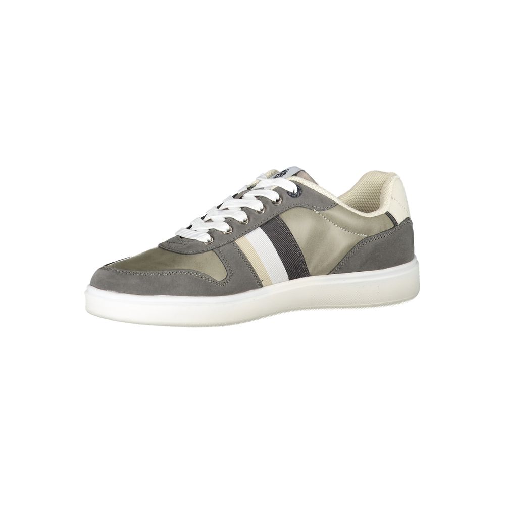 Gray Polyethylene Men Sneaker