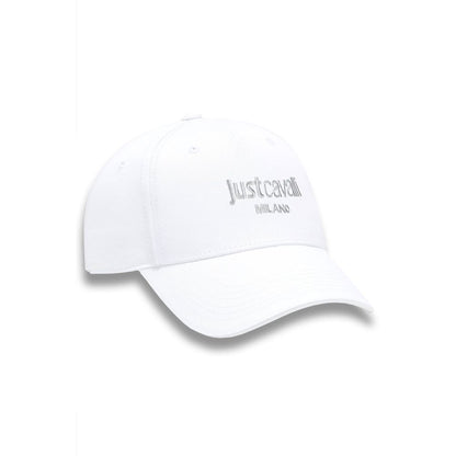 White Cotton Men Cap