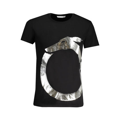 Black Cotton T-Shirt