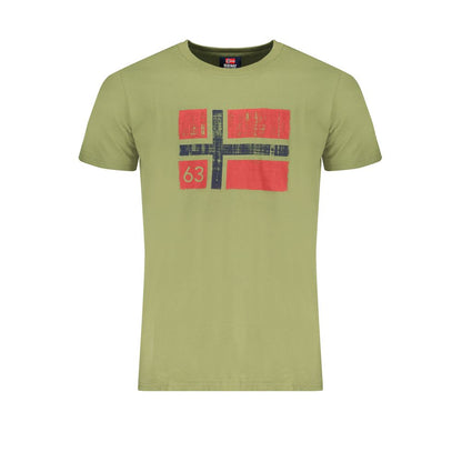 Green Cotton T-Shirt