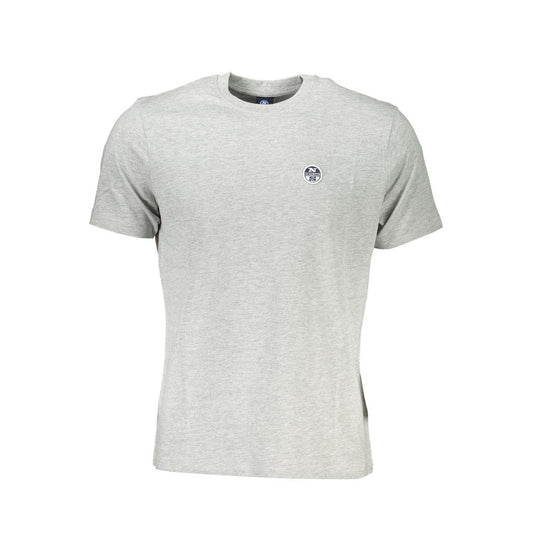 Gray Cotton T-Shirt