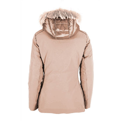 Beige Polyamide Women Jacket