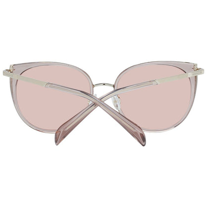 Pink Metal & Plastic Sunglasses