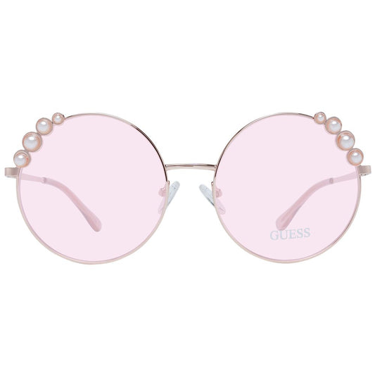 Rose Gold Metal Sunglasses