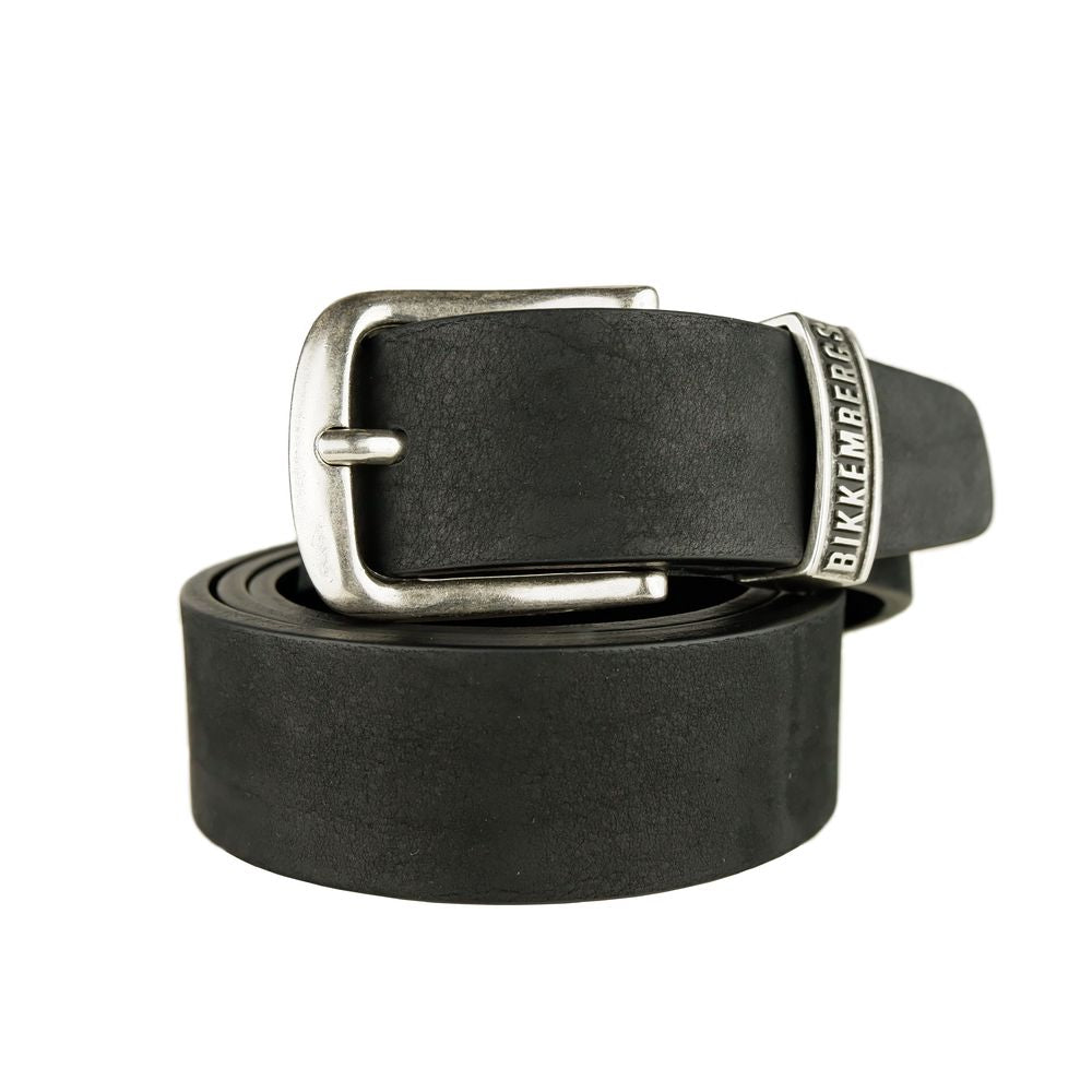 Black Calfskin Men Belt