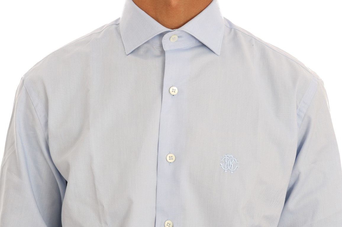 Light Blue Cotton Dress Shirt