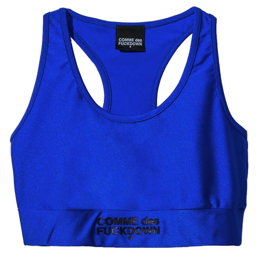 Blue Nylon Tops & T-Shirt