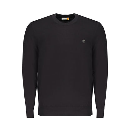 Black Cotton Sweater