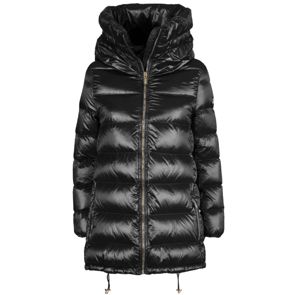 Black Nylon Women Jacket