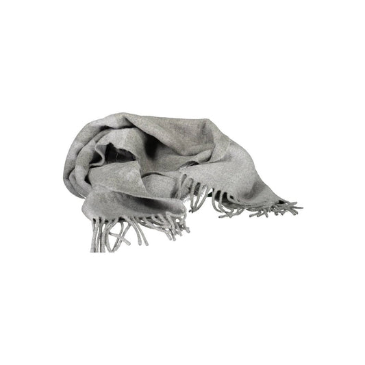 Gray Nylon Scarf