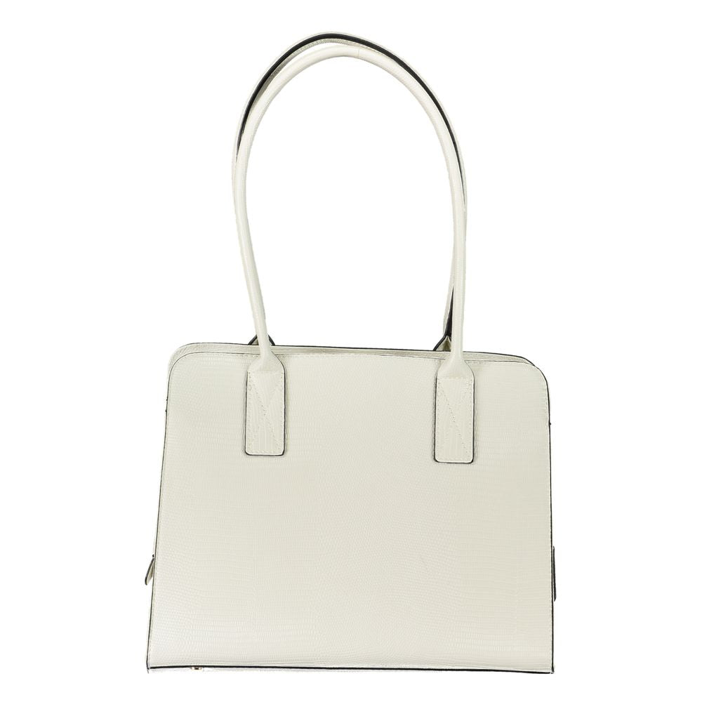 White Polyethylene Handbag