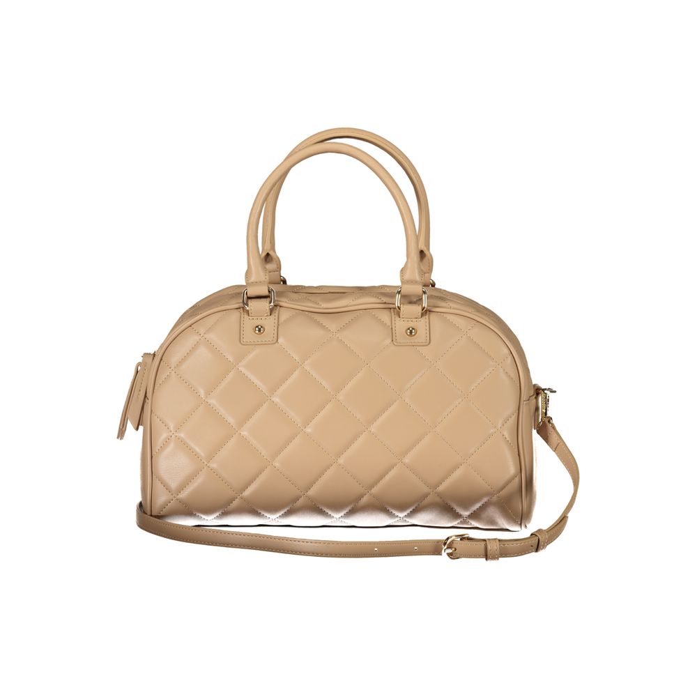 Beige Polyethylene Handbag