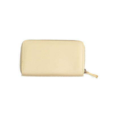 Beige Polyethylene Wallet