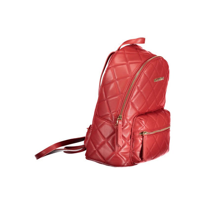 Red Polyethylene Backpack