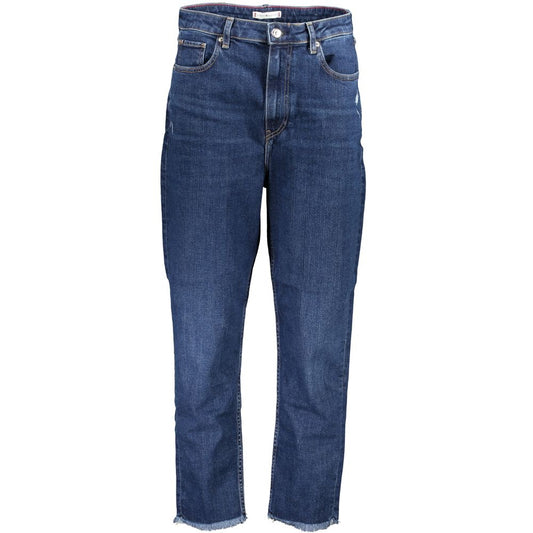 Blue Cotton Jeans & Pant