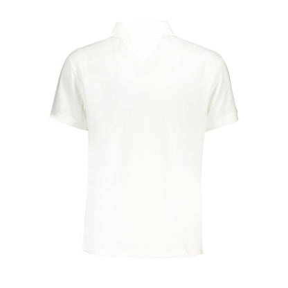 White Cotton Polo Shirt