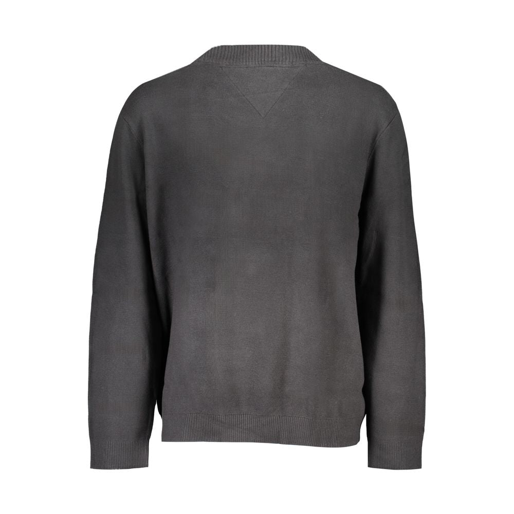 Black Cotton Sweater