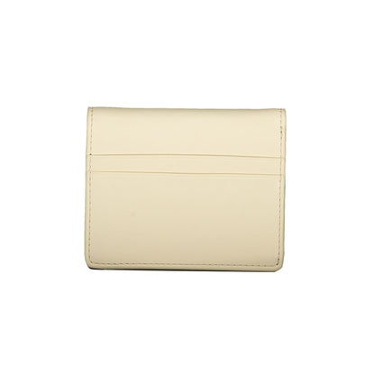 Beige Polyethylene Wallet