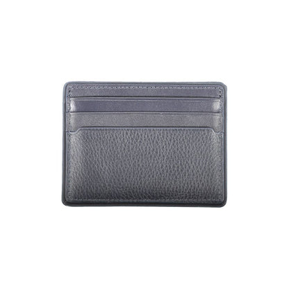 Blue Leather Wallet