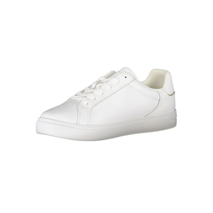 White Leather Women Sneaker